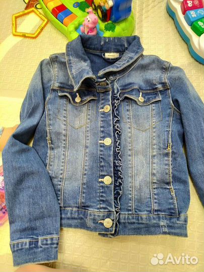 Куртка джинсовая name it 128