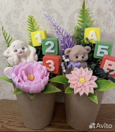 Мыло ручной работы/подарки к первому сентября