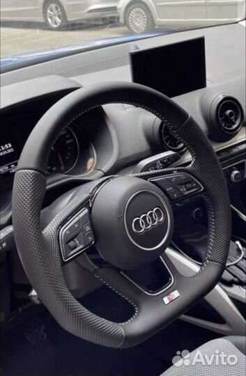 Руль audi a4 a5 b9 s-line скошенный