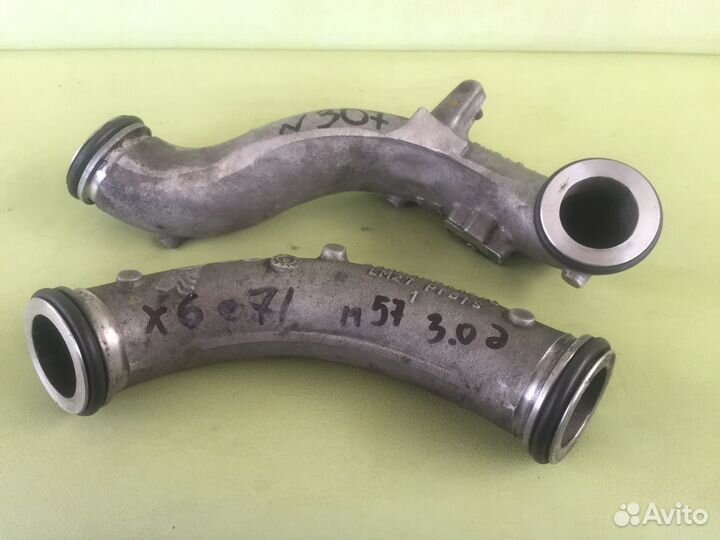 BMW X6 e71 Патрубок турбины