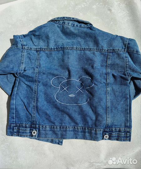 Джинсовая куртка детская 98, 104, 110, 116, 122