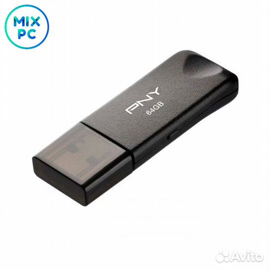 Флеш диск 64GB PNY attcla USB 2.0