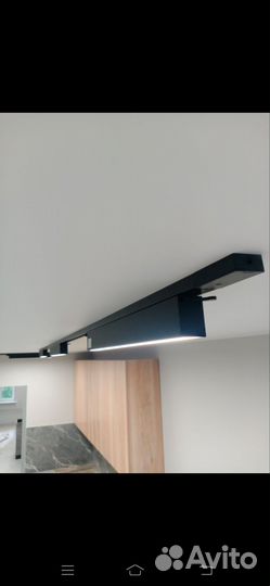 Установка потолочных светильников