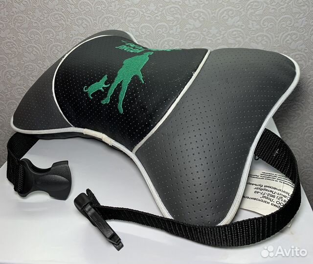 Подушка на подголовник «люкс» Вежливые люди