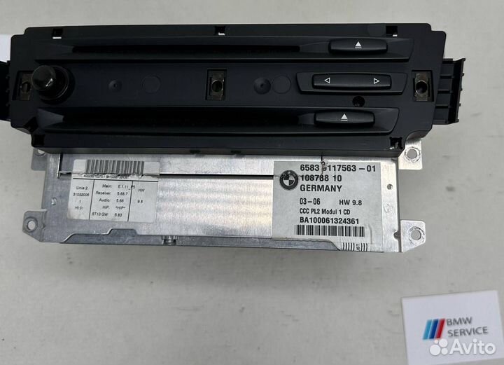 Блок управления мультимедия BMW 65 83 9117563