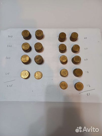 Монеты 1992 года