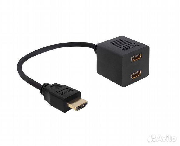Разветвитель видео сигнала 1 Hdmi - 2 Hdmi, нoвый
