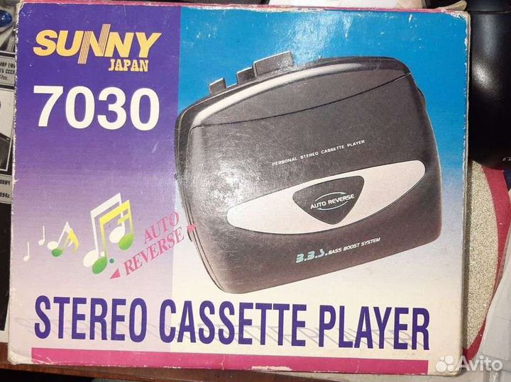 Кассетный плеер Sanny