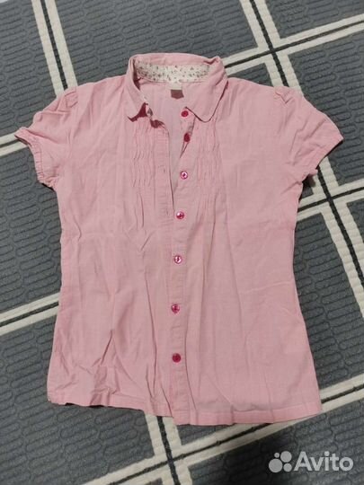 Рубашки, Школьная форма для девочки 122 128