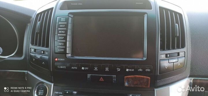 Магнитола Toyota Land Cruiser 200 2009 год