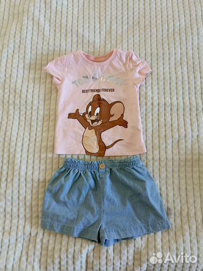 Вещи пакетом на девочку 92