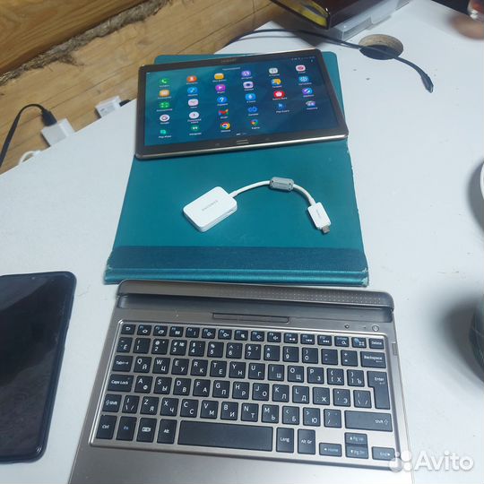 Планшет с клавиатурой Samsung tab s