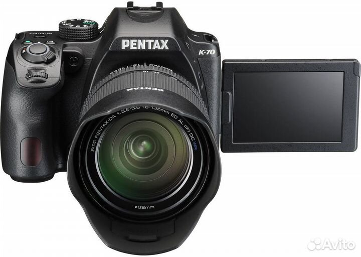 Pentax K-70 Kit 18-135mm, Black