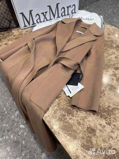 Пальто MAX mara бежевое