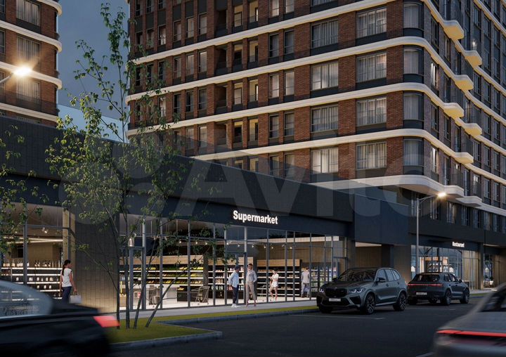 2-к. квартира, 59,8 м², 13/24 эт.