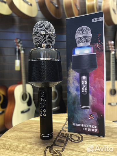 Микрофон Wireless Microphone HiFi Speaker Q008