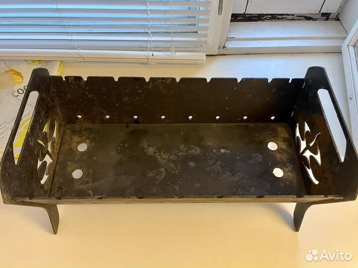 Мангал разборный 3 мм (24х50см)