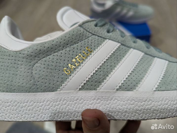 Кроссовки adidas gazelle оригинал мятные