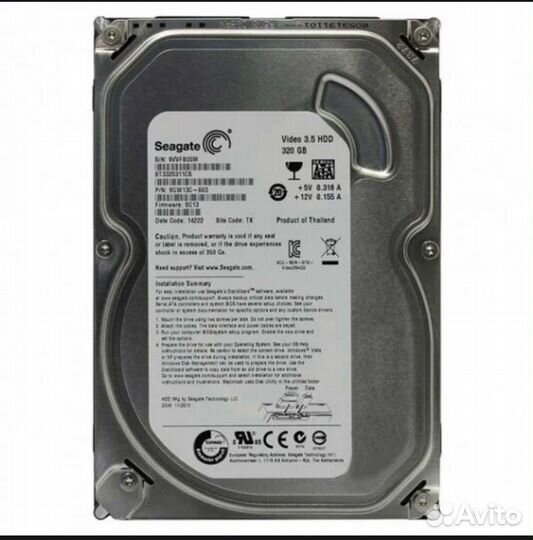 Жесткий диск 320 Gb Seagate