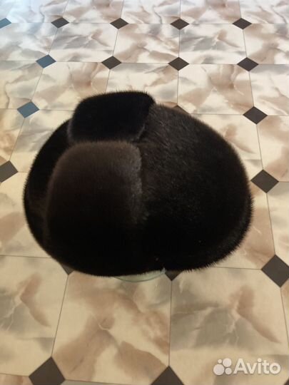 Меховая мужская кепка