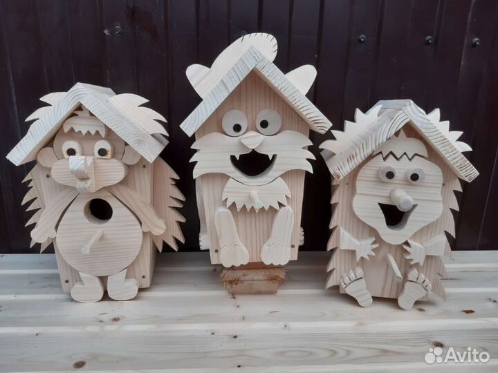 Скворечники и кормушки для птиц