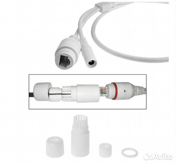 Интернет кабель Ethernet RJ45 для IP камер 20м