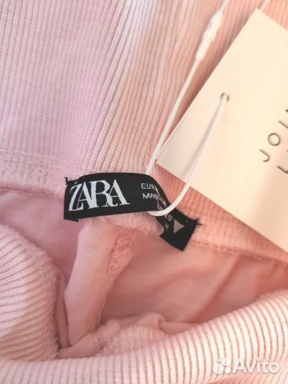 Шорты, с высокой посадкой Zara М,L Новые с биркой