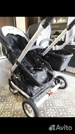 Коляска для двойни