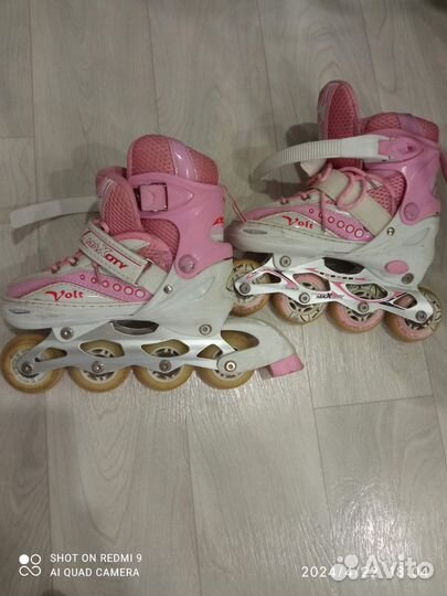 Ролики детские, раздвижные, 31-34