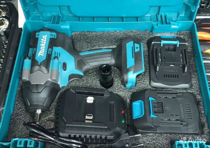 Гайковерт аккумуляторный makita 1800нм