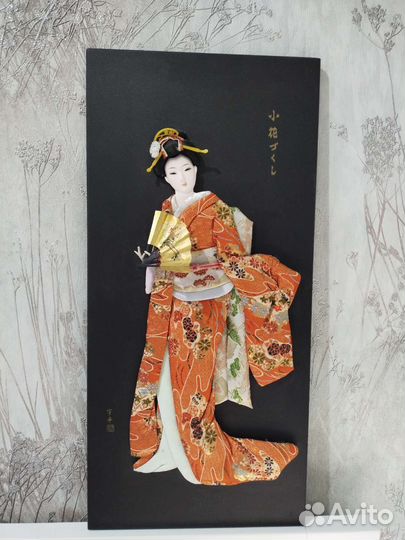 Пано 3D, Гейша. Фарфор