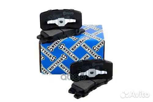 1538 000B-SX колодки дисковые задние