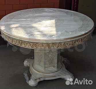 Стол Версаче круг