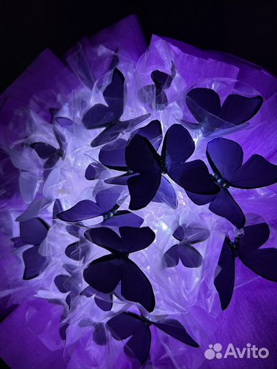 Букет из бабочек - ночник