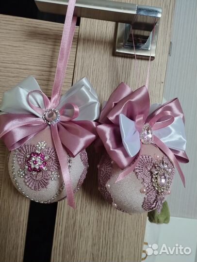 Новогодние украшения ручной работы