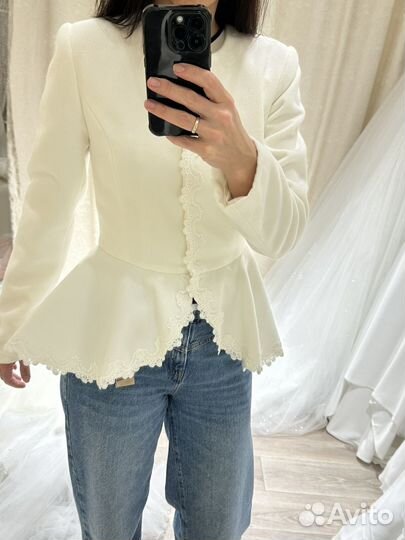 Свадебная шубка 40-42