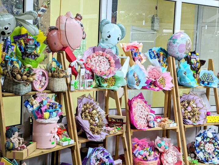 Съедобные букеты в наличии