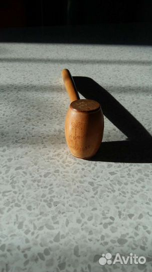 Сувенир СССР молоток из сандалового дерева