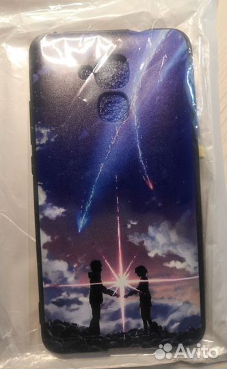 Чехол для Honor 5c (+защитное стекло)