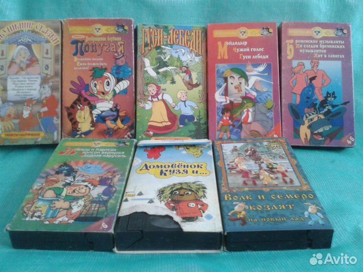 Кассеты в ассорт./вид.маг. /детей.избранное