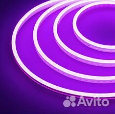 Неон силикон 6*12 11Вт/м 12В Розовый