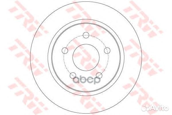 Диск тормозной ford: focus III 1.0 EcoBoost/1.6