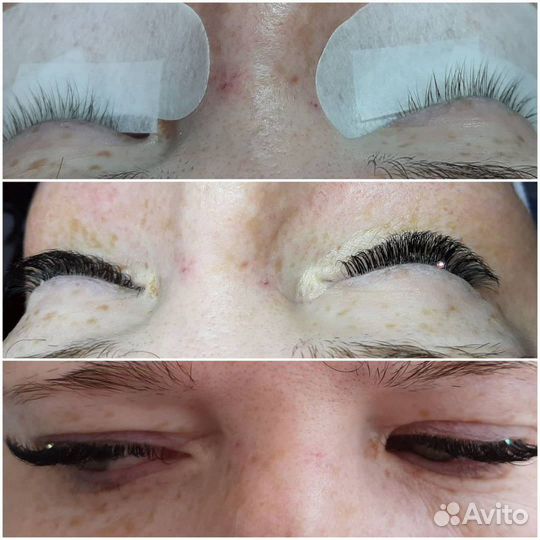 Наращивание ресниц 1300