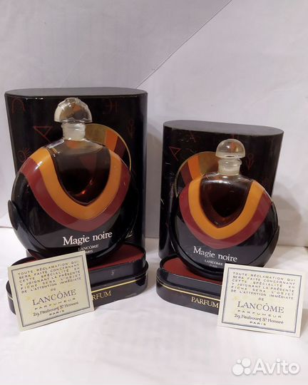Винтажные духи magie. noire.lancome