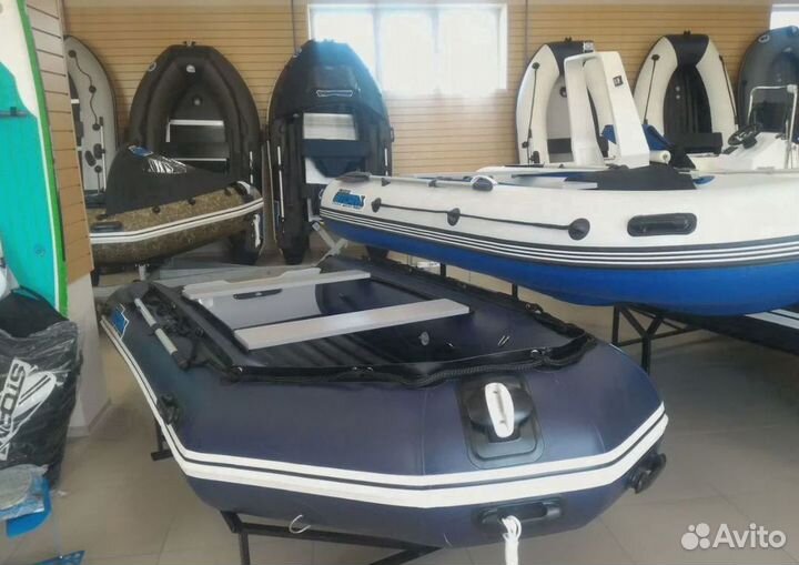 Лодка пвх Stormline Heavy Duty Air Light 340 синяя