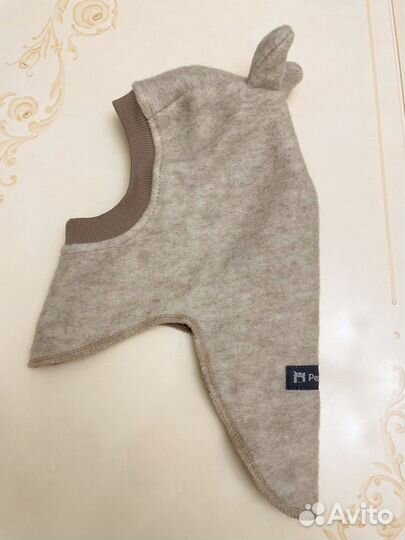 Шапка-шлем Peppihat Hippo beige