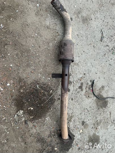 Приёмная труба с катализатором на газель