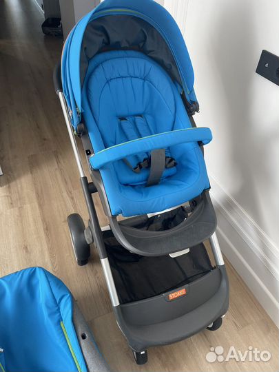 Коляска stokke 2 в 1 б/у