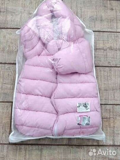 Конверт на выписку для девочки зима