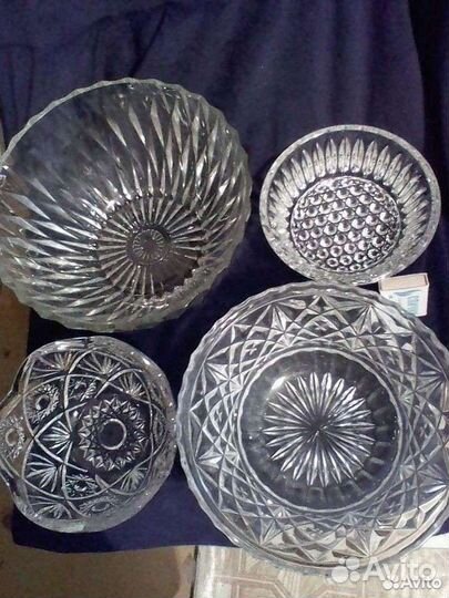 Хрусталь,цветное стекло СССР